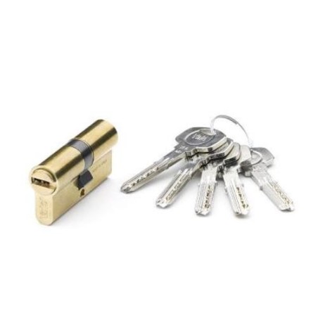 CILINDRO SEGURIDAD 40X50 LATON DOBLE EMBRAGUE YL6