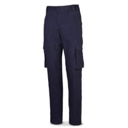 PANTALON STRETCH BASICO AZUL T-44