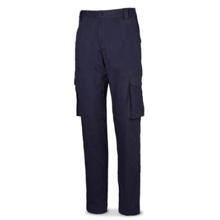 PANTALON STRETCH BASICO AZUL T-50