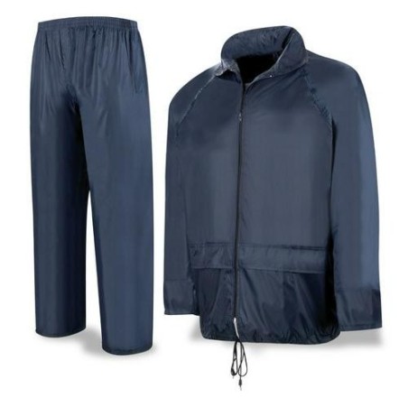 TRAJE AGUA INGENIERO POLIESTER/PVC AZUL T.L