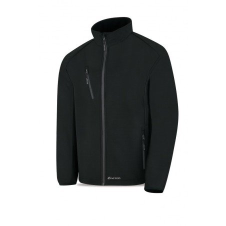 CAZADORA SOFTSHELL CUARZO NEGRO L 288CS3NE