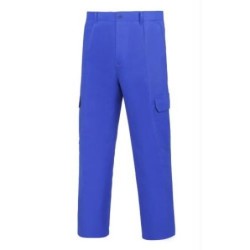 PANTALON MULTIBOLSILLOS TERGAL AZULINA 56