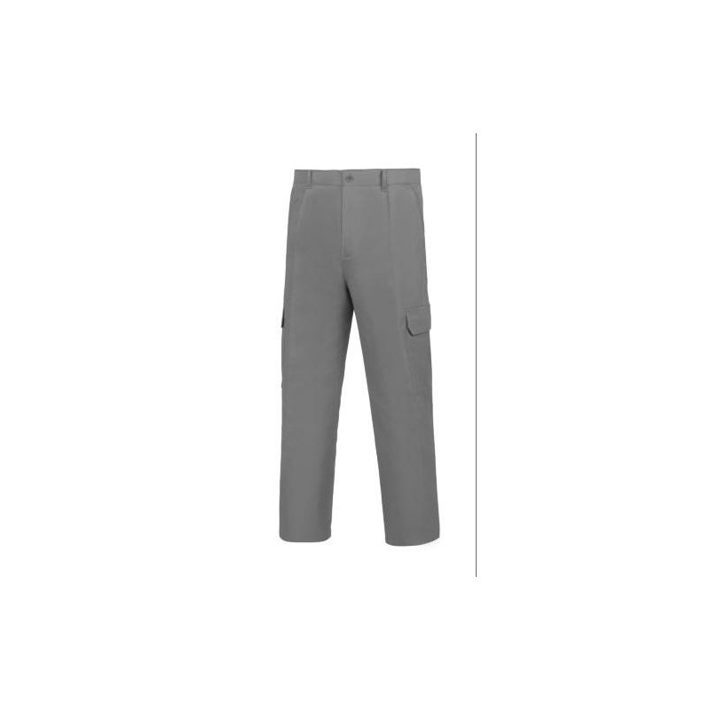PANTALON MULTIBOLSILLOS TERGAL GRIS 42