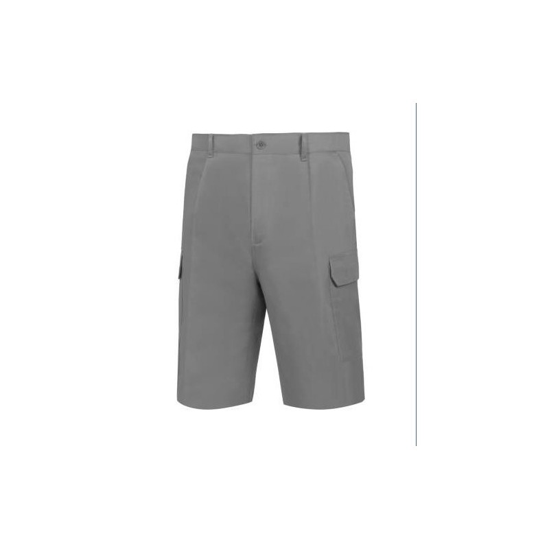 BERMUDA MULTIBOLSILLOS TERGAL GRIS 48