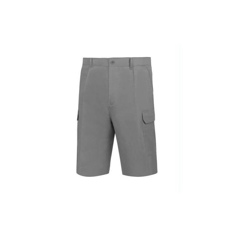 BERMUDA MULTIBOLSILLOS TERGAL GRIS 50