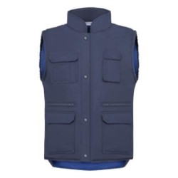 CHALECO MULTIBOLSILLOS FORRO POLAR 1020AM- M
