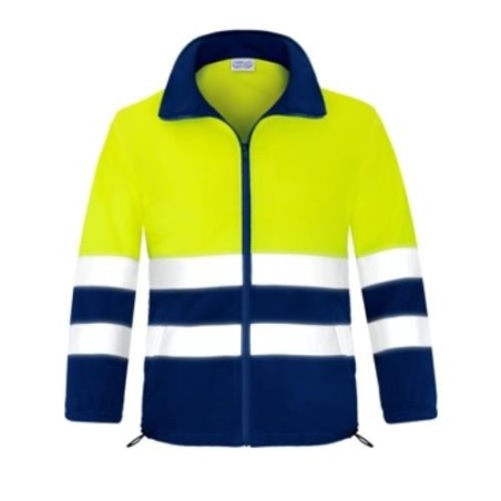 FORRO POLAR A.V. ABIERTO BICOLOR 3051AFAM T- S