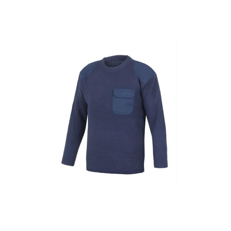 JERSEY CUELLO REDONDO BOLSILLO/REFUERZO S