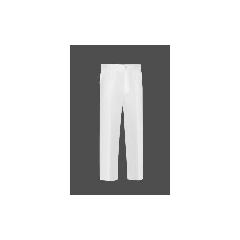 PANTALON GOMA/CREMALLERA BLANCO PSU92-10