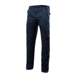 PANTALON ALGODON/FIBRA/POLIESTER STRETCH NEGRO T52