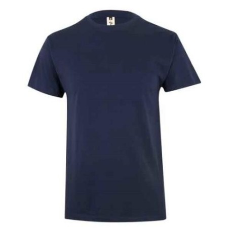 CAMISETA MANGA CORTA 155 G/M2 COLOR NAVY TALLA 2XL