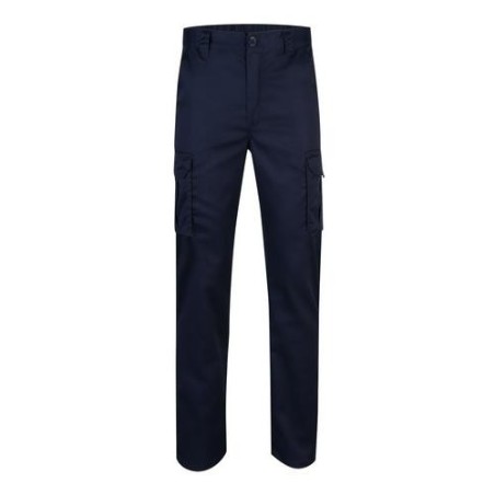 PANTALON STRETCH COLOR AZUL NAVY TALLA 46 103002S