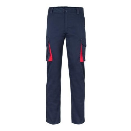 PANTALON STRETCH BICOLOR AZUL/ROJO T.50 103024S