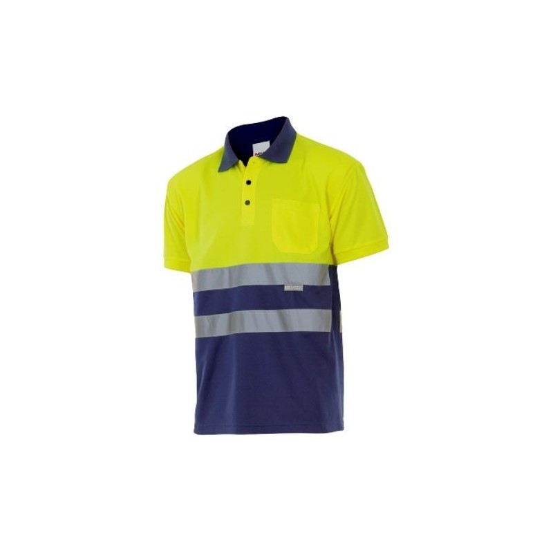 POLO BICOLOR ALTA VISIBILIDAD M/CORTA 173 70 T- S