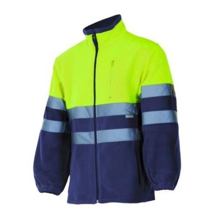 CHAQUETA POLAR BICOLOR A.V. 183 70 T- XL