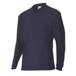 POLO MANGA LARGA AZUL NAVY P105503 61 T- XL