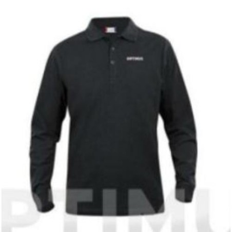 POLO MANGA LARGA OPTIMUS ANTRACITA L