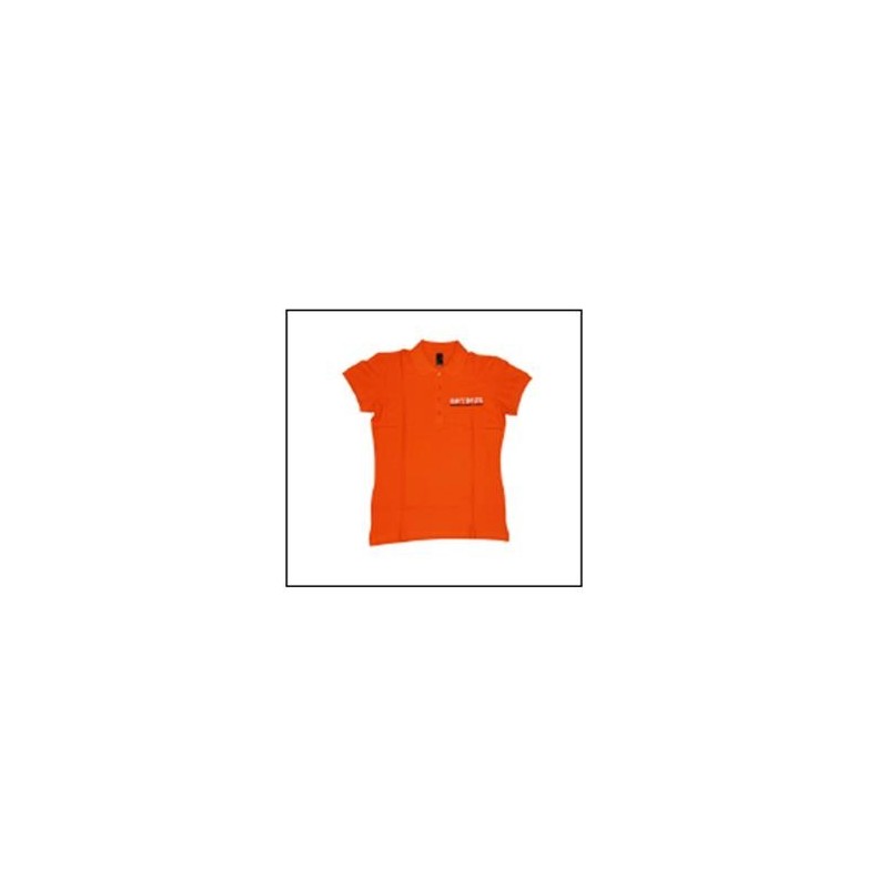 POLO CHICA MANGA CORTA OPTIMUS NARANJA T S