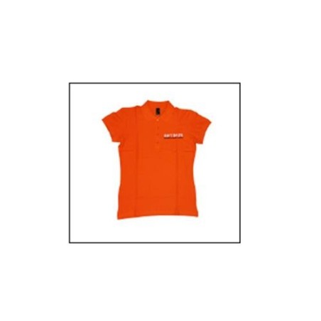 POLO CHICA MANGA CORTA OPTIMUS NARANJA T XS