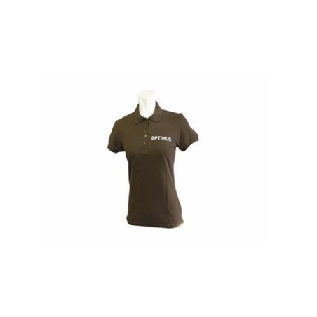 POLO CHICA M/CORTA OPTIMUS MARRON (ALMACEN) M