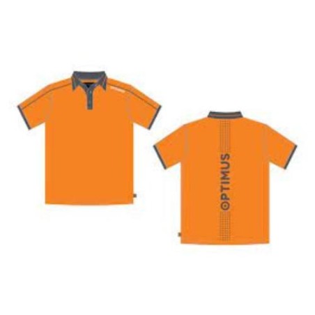 POLO CHICO MANGA CORTA NARANJA OPTIMUS L