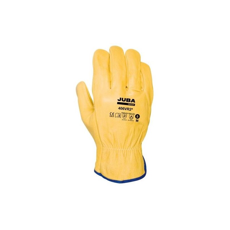 GUANTE FLOR VACUNO AMA. T-10 B406VR2 PAR