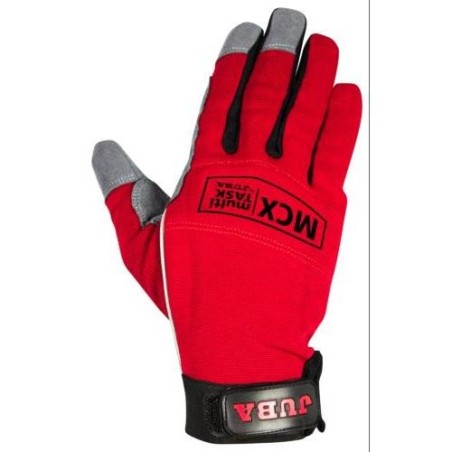 GUANTE MECANICO SINTETICO MECANIX ROJO T/10 PAR