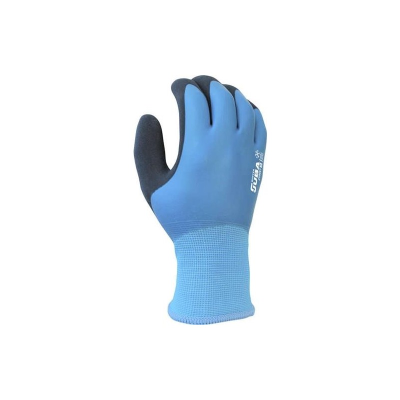 GUANTE POLIESTER/ALGODON RECICLADO CUB LATEX T9