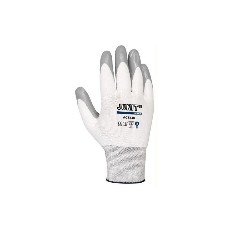 GUANTE POLIAMIDA+NITRILO JUNIT AC5-440/8 T- 8 PAR