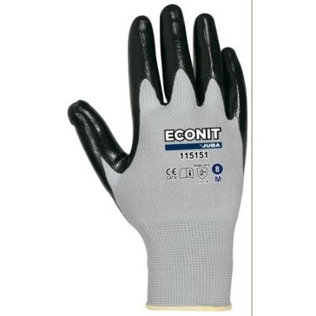 GUANTE ECO-NIT NEGRO T-8 B115151 PAR