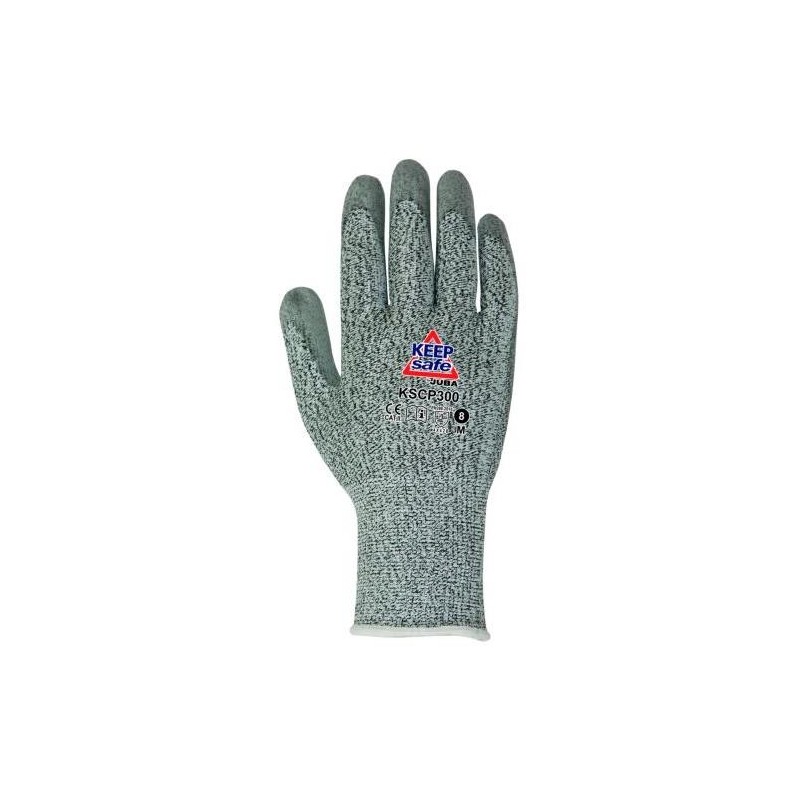 GUANTE KEEP SAFE® DE FIBRA ANTI-CORTE TALLA 8