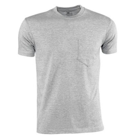 CAMISETA CON BOLSILLO GRIS 633 XXL