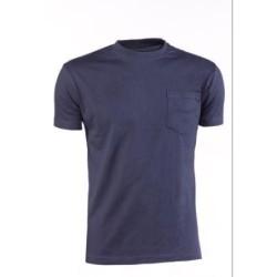 CAMISETA CON BOLSILLO MARINO 634 M