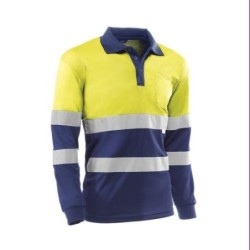 POLO ALTA VISIBILIDAD GALES MANGA LARGA XL