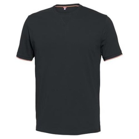 CAMISETA RAPALLO 100% COTONE NEGRO 8182 T-M
