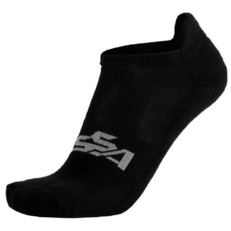 CALCETIN BIKER TOBILLERO NEGRO T-M