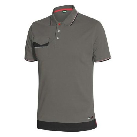 POLO BOOM GRIS ANTRA / NEGRO 8815B-080 T.M