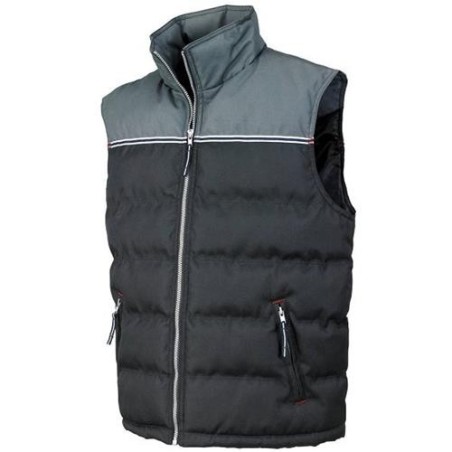 CHALECO OCEAN ACOLCHADO NEGRO/GRIS 4065 TALLA M