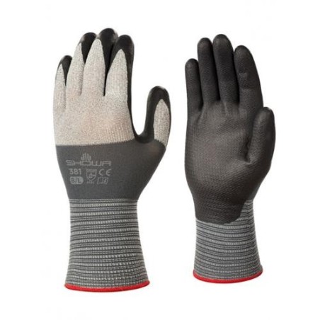 GUANTE MICROFIBRA/POLIESTER SPANDEX SHOWA SH381-L