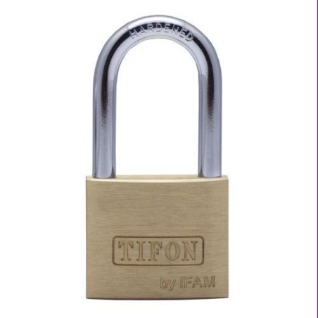 CANDADO TIFON LATON ARCO LARGO 25MM. 072510