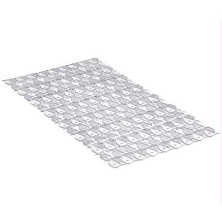ALFOMBRA BAÑO PVC 70X36 BLANCA 5510201
