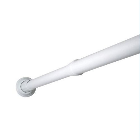 BARRA CORTINA BAÑO RECTA EXTENSIBLE 140-250