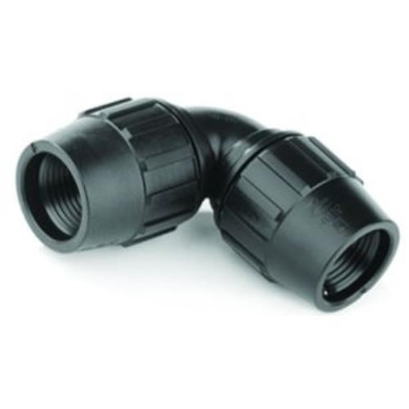 ENLACE ACODADO 90   HEMBRA J64 25 355030