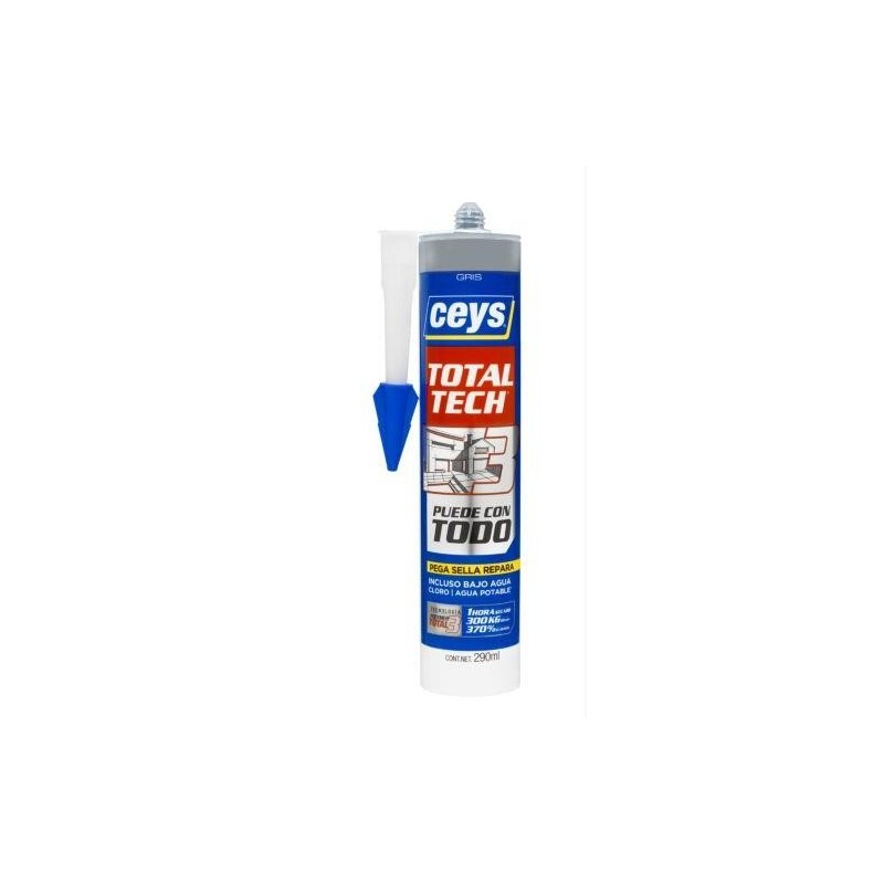 CEYS TOTAL TECH GRIS CARTUCHO 290 ML. 507220