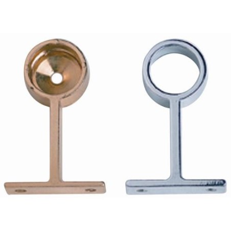 SOPORTE TUBO SIN TAPA CENTRAL DORADO 1B/20