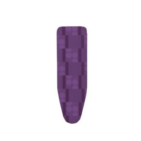 FUNDA PLANCHA MULETON LOGOS MALVA 140X55 FUR004