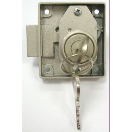 CERRADURA SOBREPONER NIQUEL 23R NIQUELADO MATE-30