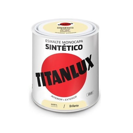 ESMALTE TITANLUX 250ML 528 MARFIL
