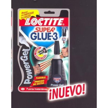 PEGAMENTO SUPER-GLUE-3 3 GR. POWERGEL PROTEC