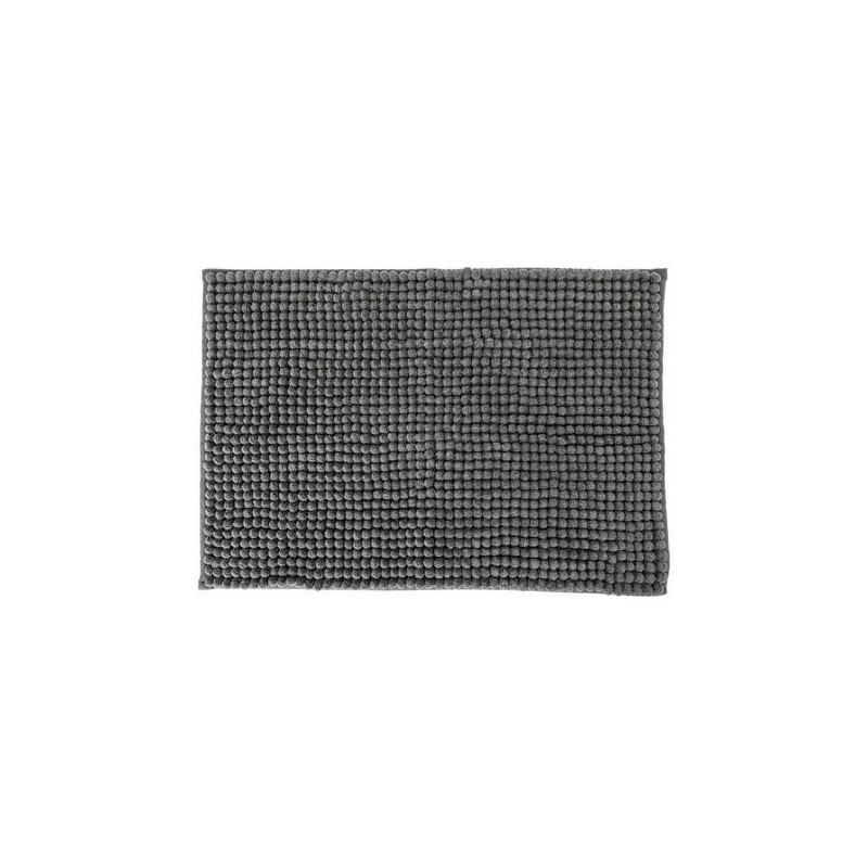ALFOMBRA BAÑO ZENSE 40X60CM GRIS OSCURO 11737